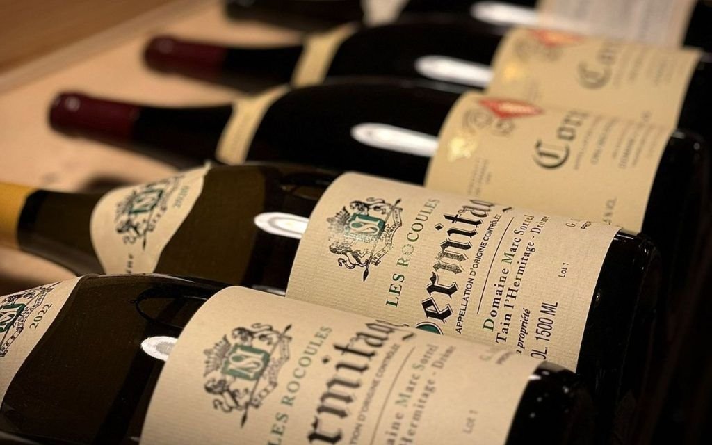 L’espace grands vins de la cave de Rouen